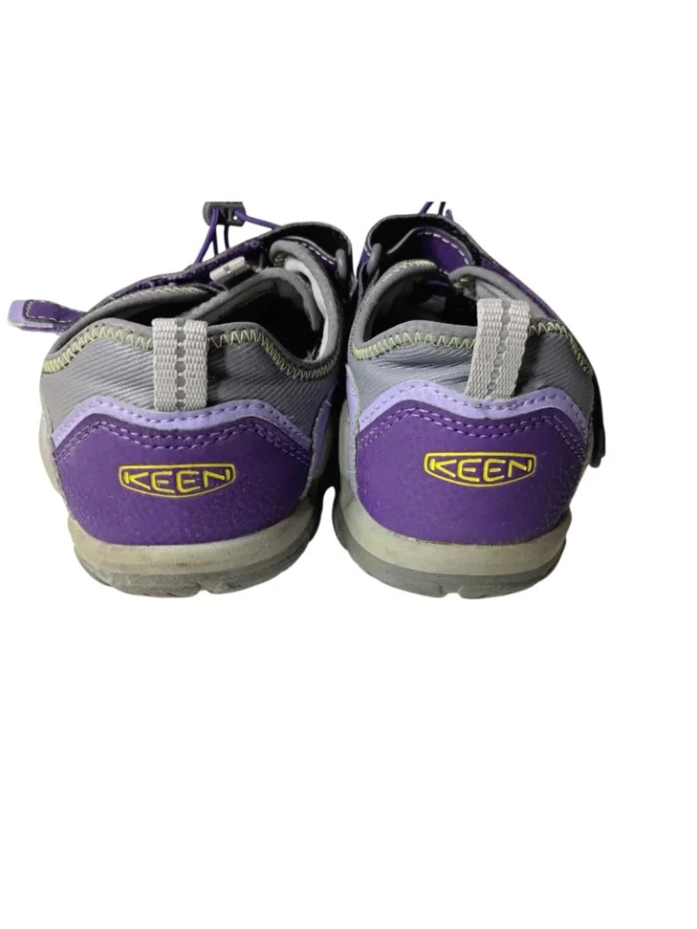 Keen Knotch Hollow Shoes Girls 5 Hiking Athletic Water Sporty Purple Gray